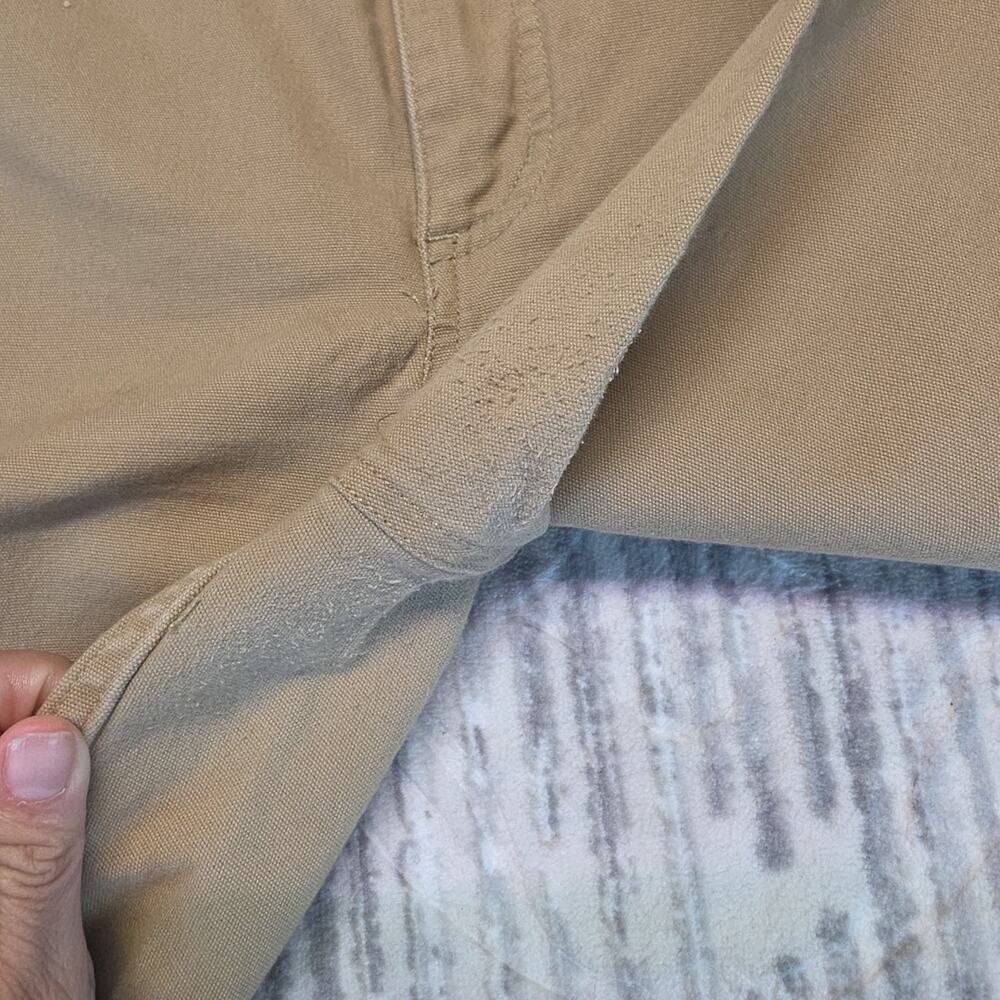 Carhartt Women's Carpenter Pants Tan Original Fit Straight Leg Sz 14 - Picture 7 of 13